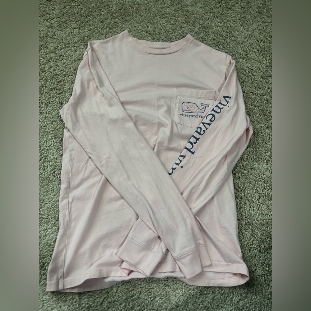 Vineyard Vines Breast Cancer Long Sleeve